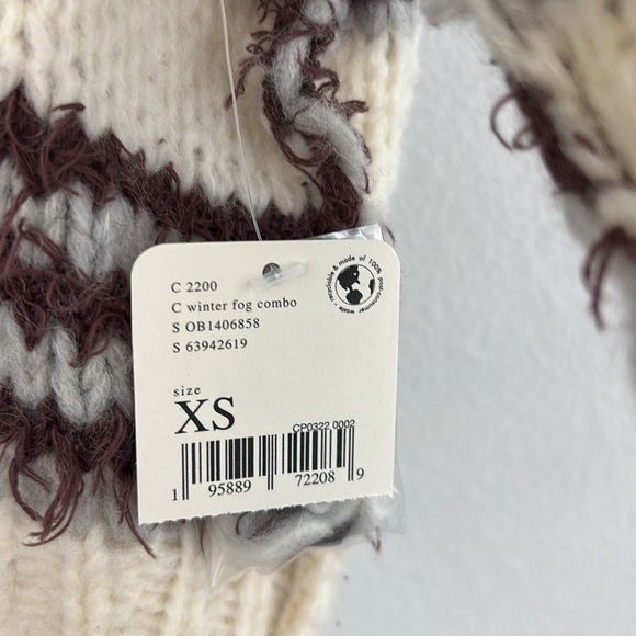 Free People Check Me Out Pullover in Winter Fog NWT - Picture 4 of 7